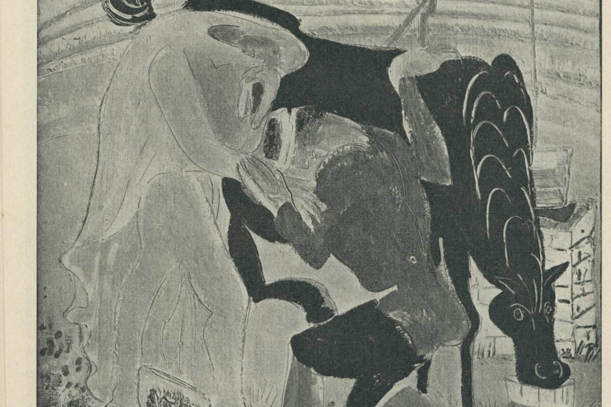 Obrazy a kresby Emila Filly z let 1938–1939